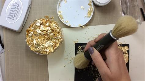 metallic flakes for fabric|How to Use Gilding Glue & Metallic Flakes! .